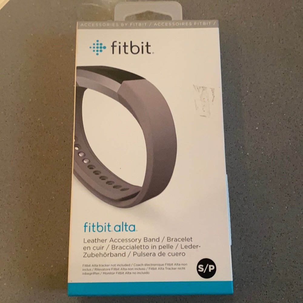 Fitbit Alta Leather Accessory Band